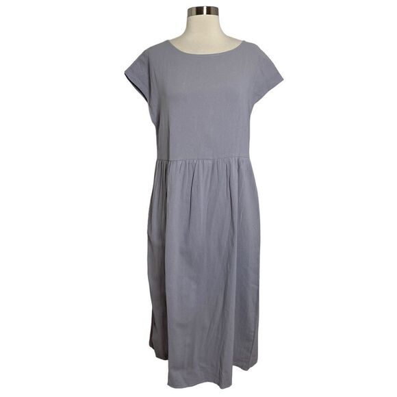Gray Midi Dress - Picture 1 of 7
